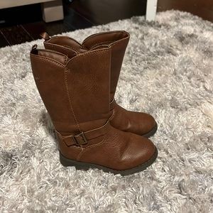 Toddler girl brown OshKosh Boots